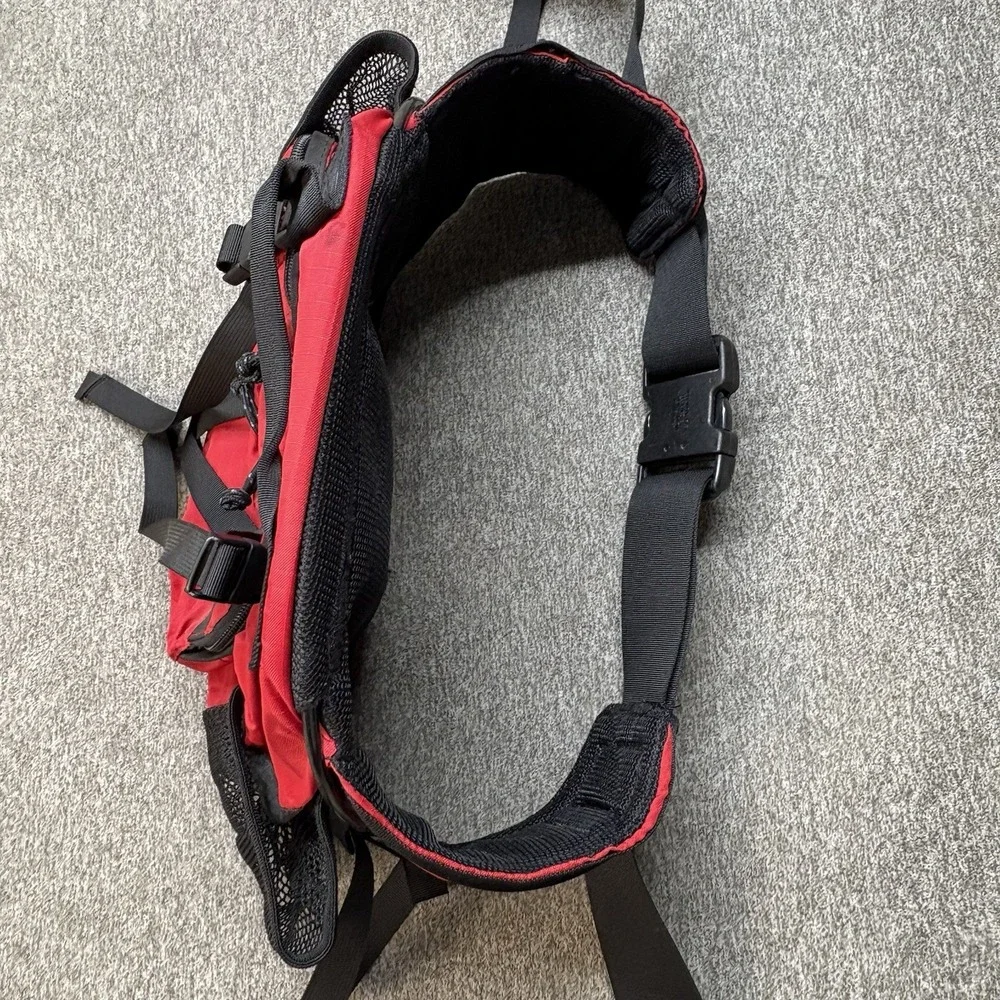 Vintage Kelty Summit 700 Hiking Hip‎ Pack Camping Trail Waist Bag Fanny Red